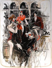 Barolo Freak Original 1341
Acryl/Oel auf Leinwand 
90 x 70 cm
