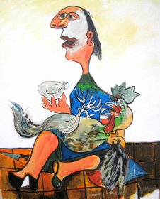 Hommage à Picasso Original 1065 
Acryl auf Leinwand 
50 x 40 cm