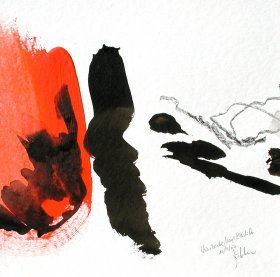 Informel Original 100 
Aquarell auf Papier 
30 x 30 cm
